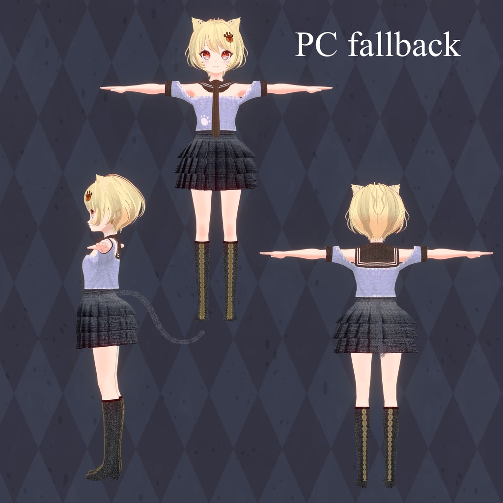 オリジナル3Dキャラクター「キナリ(KINARI))」