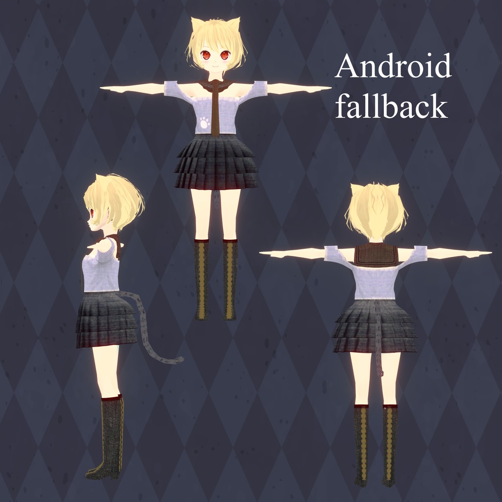 オリジナル3Dキャラクター「キナリ(KINARI))」