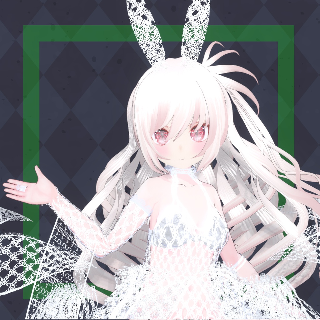【期間中キャラモデル1体おまけ】オリジナル3Dモデル「ブランミミィ(Branmimi)」