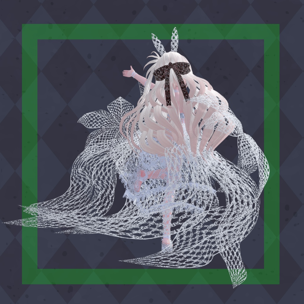 【期間中キャラモデル1体おまけ】オリジナル3Dモデル「ブランミミィ(Branmimi)」