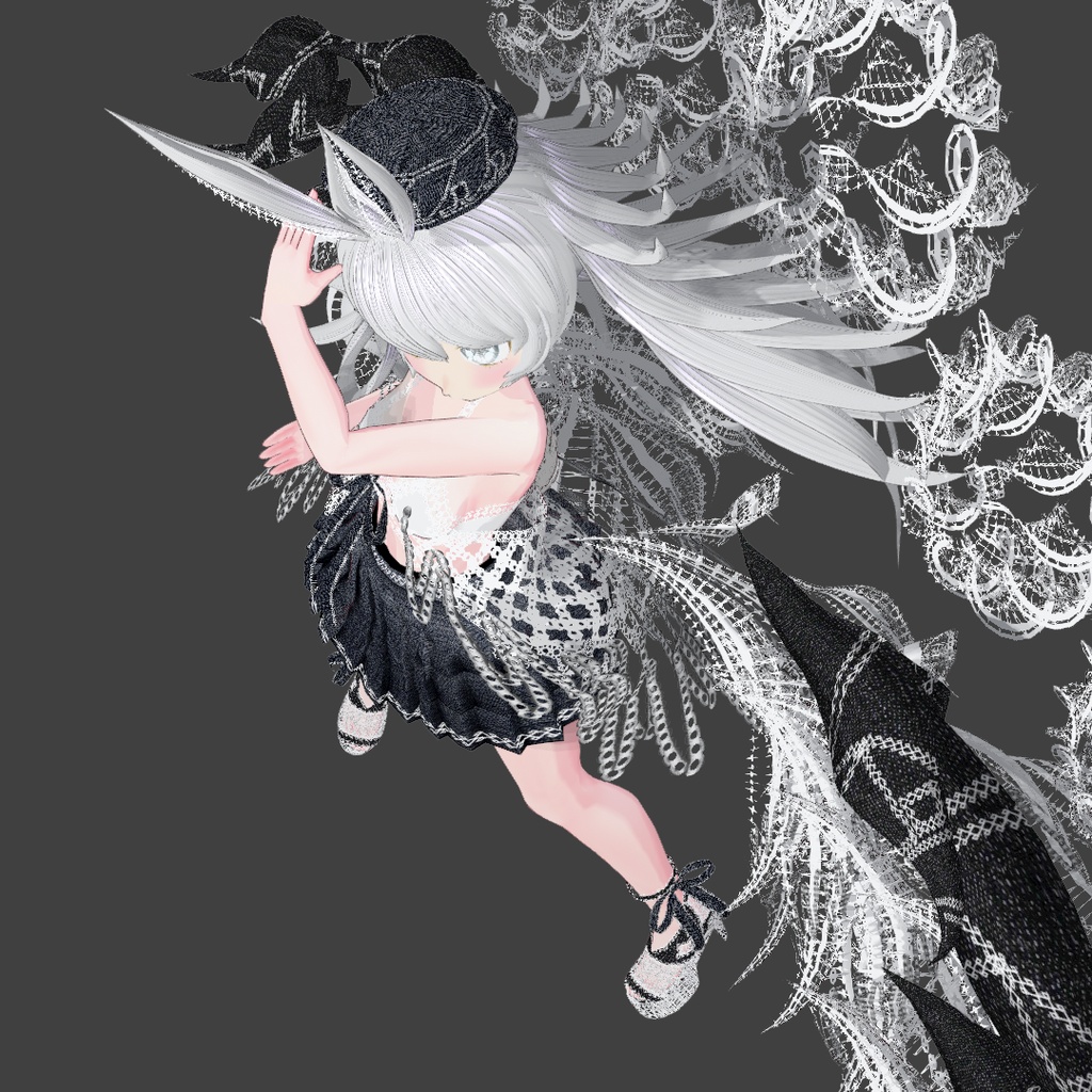 【アバター1体無料キャンペーン】オリジナル3Dモデル「スノミミィ(sunomii)」