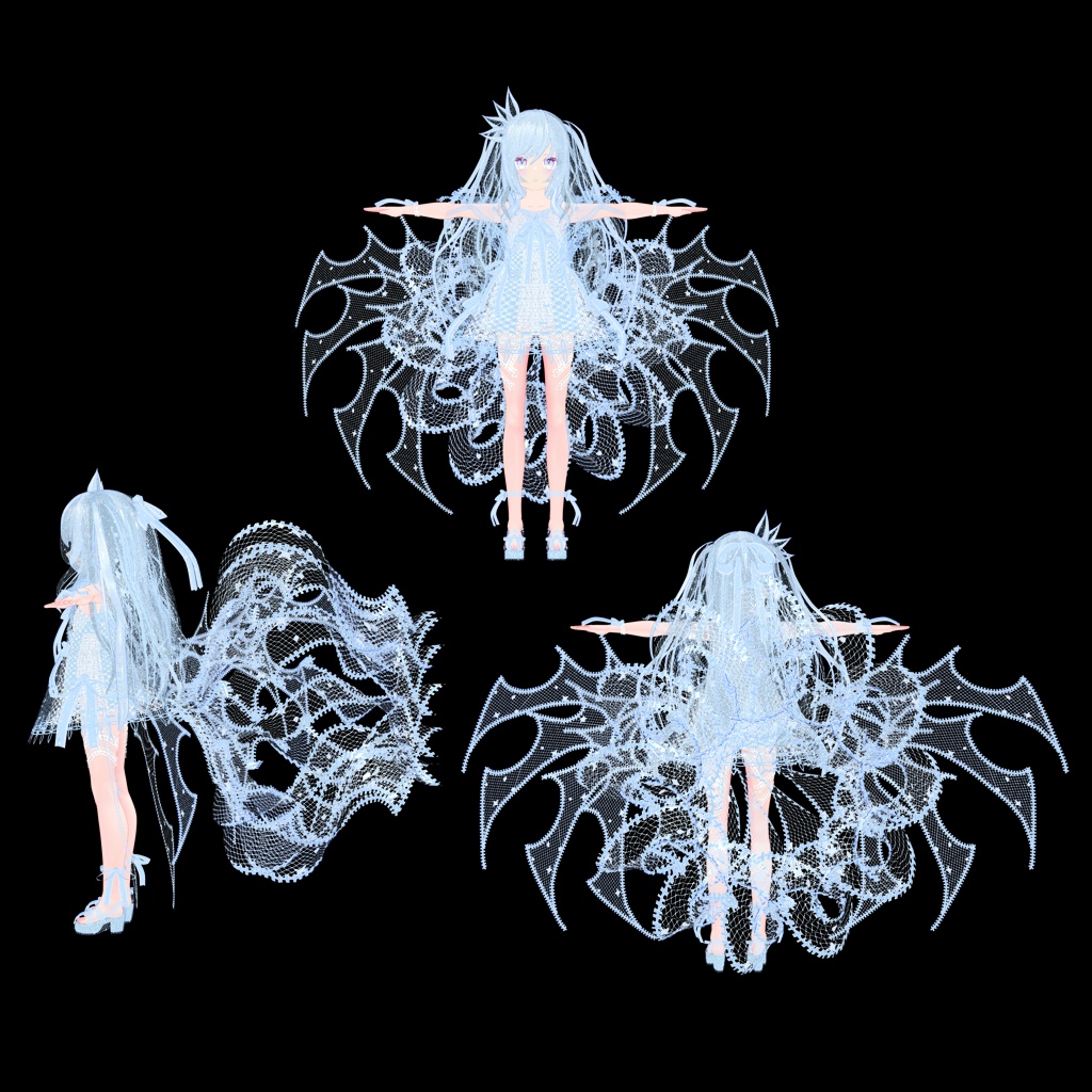 【アバター1体無料キャンペーン】オリジナル3Dモデル ララスピナ【リメイク版】