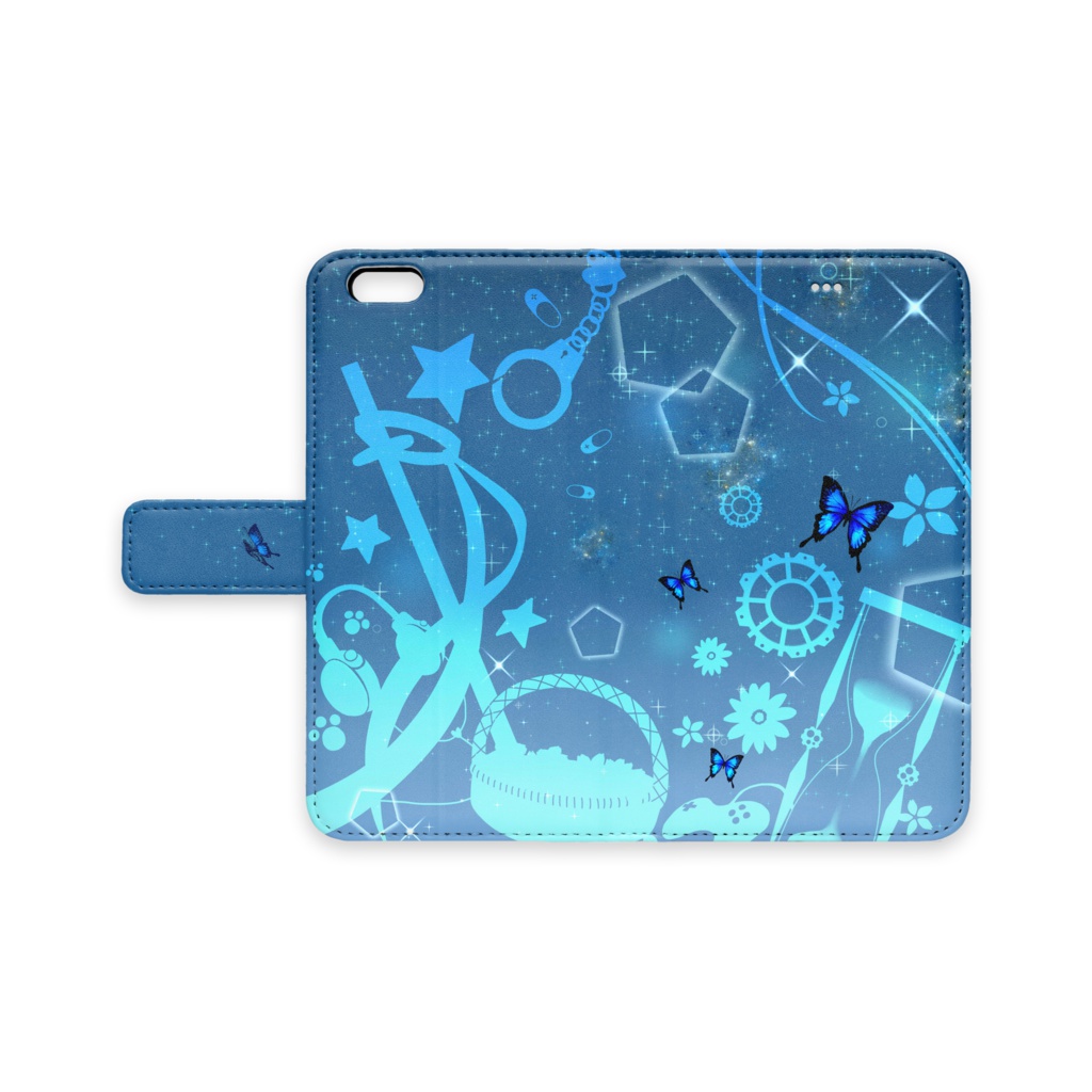 Dreamy love blue あいぽんケース