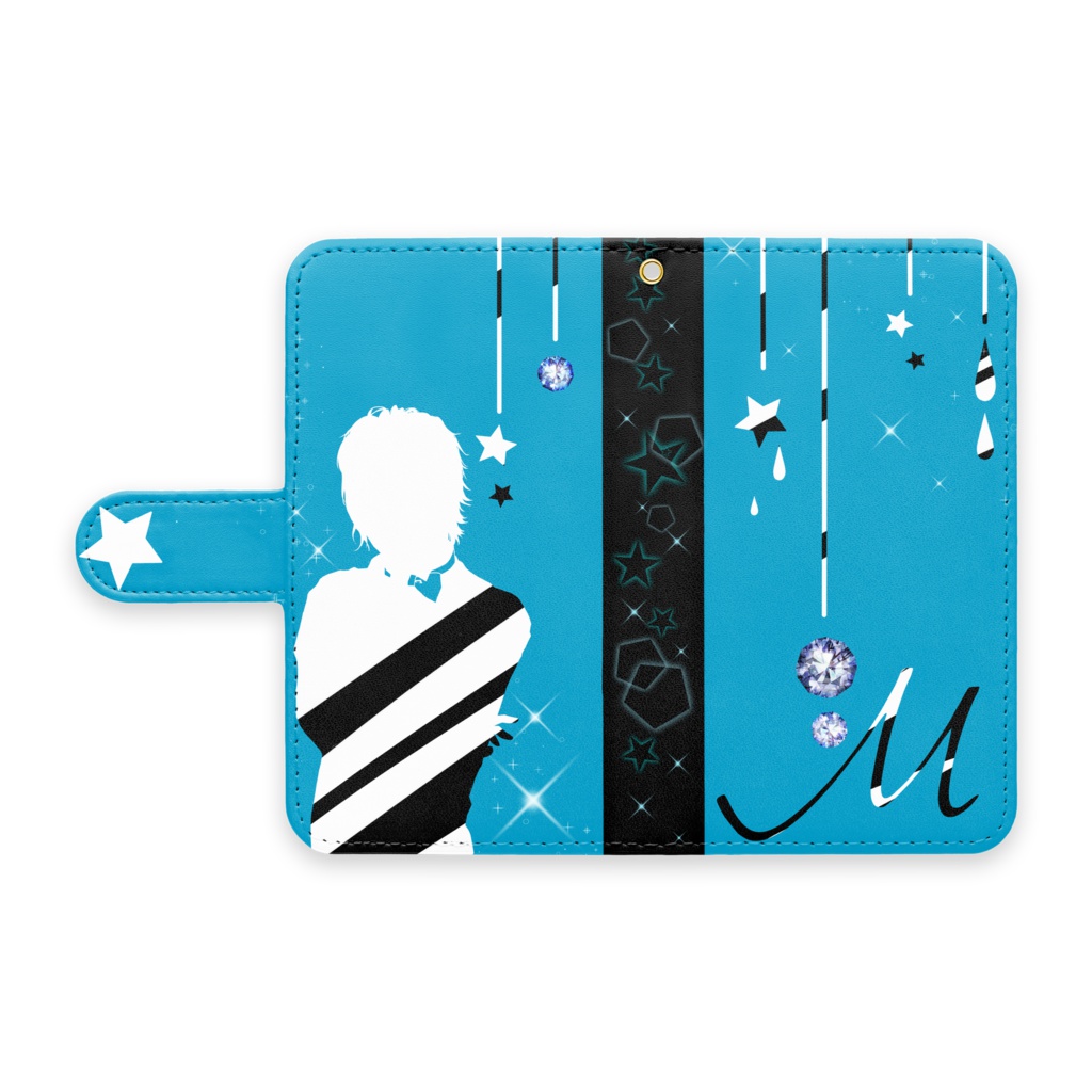 Dreamy live blue スマホカバー