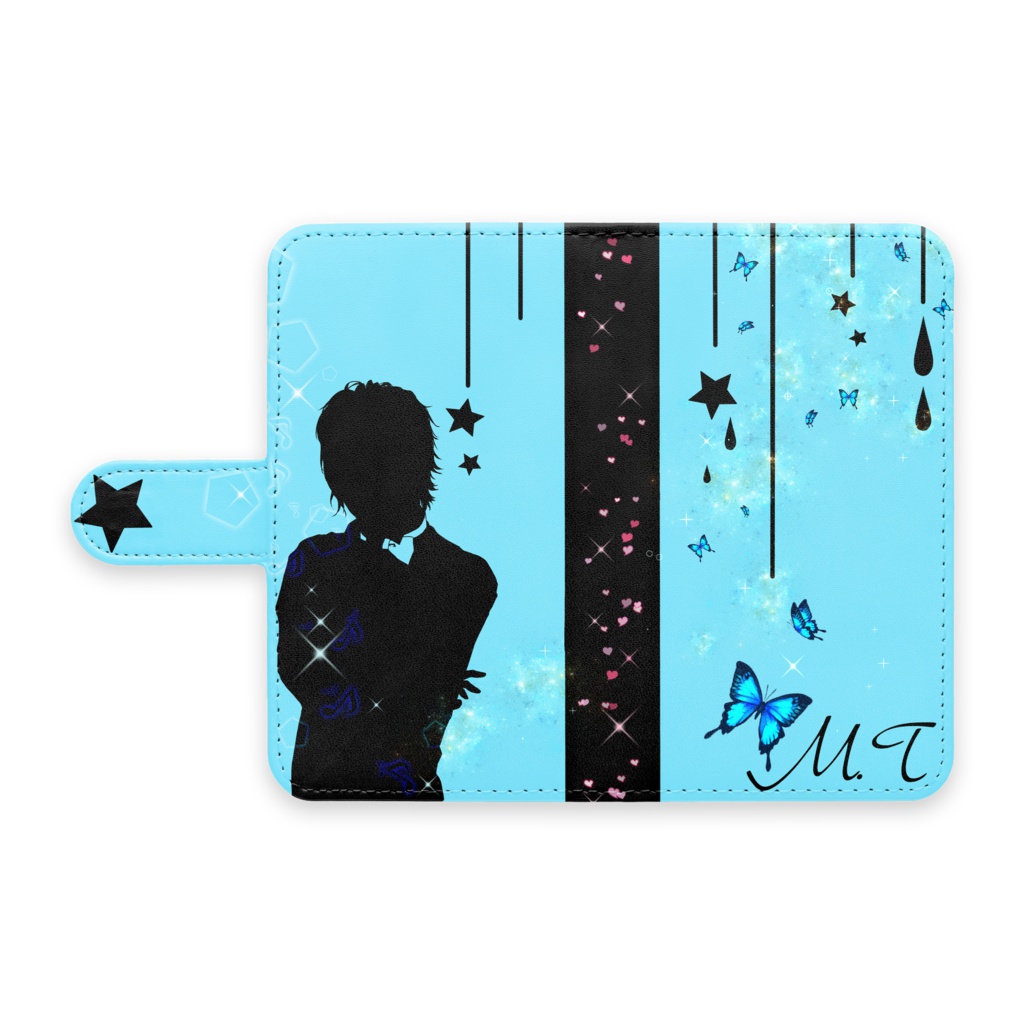 Dreamy MT blue スマホカバー