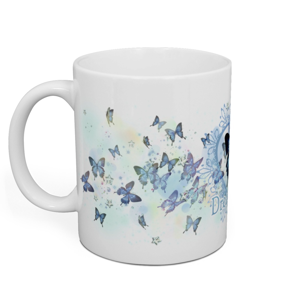 Dreamy blue マグカップ