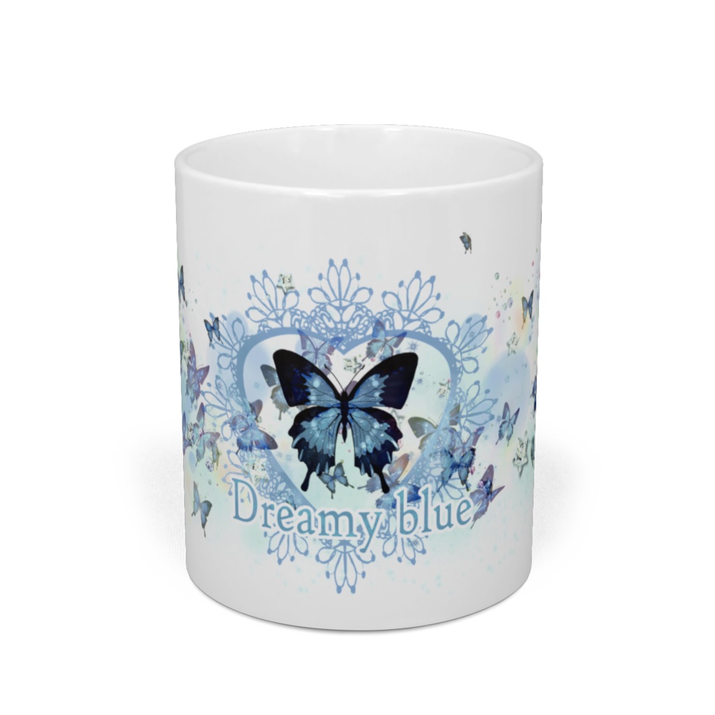 Dreamy blue マグカップ