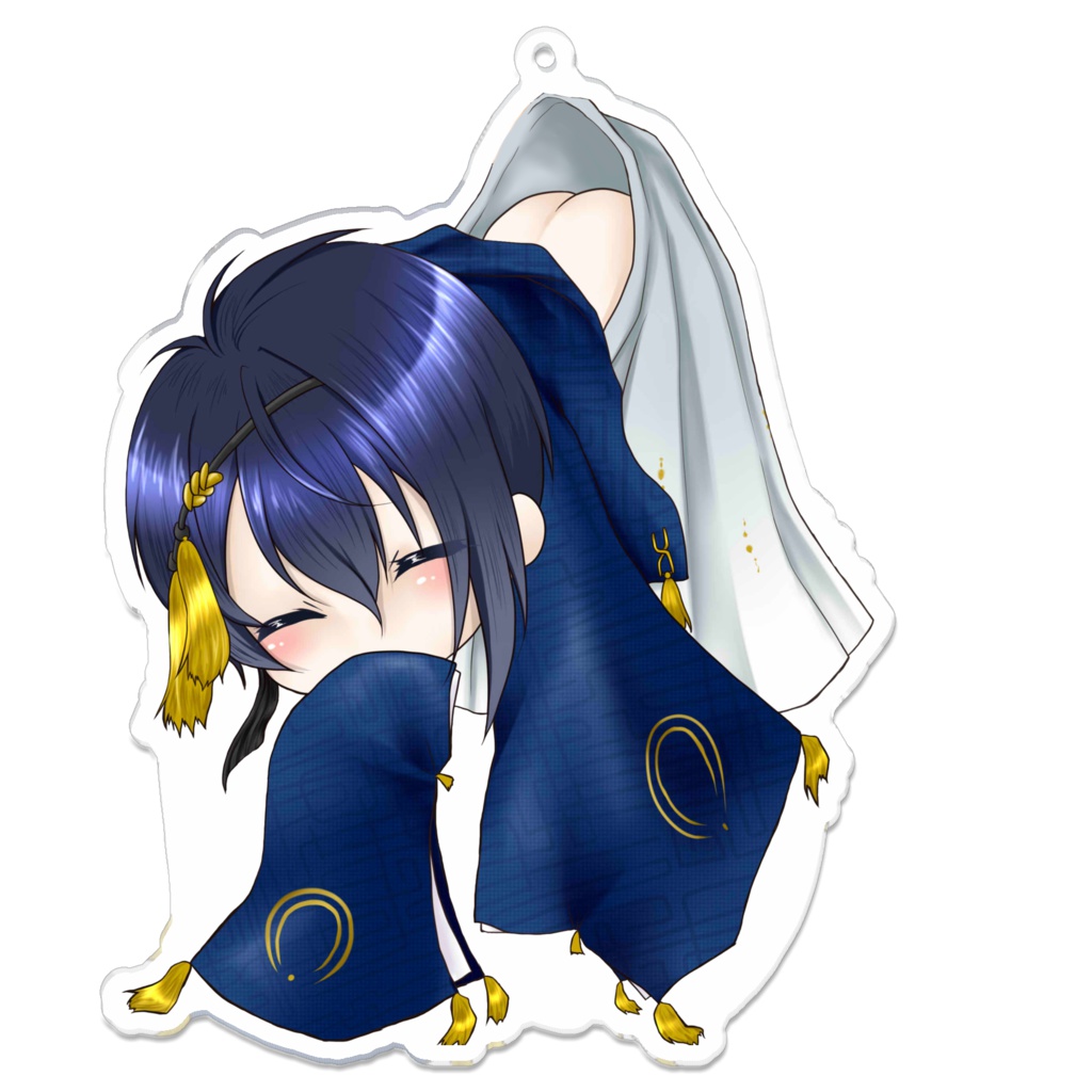 主とぷら～んキーホルダー　【三日月宗近】