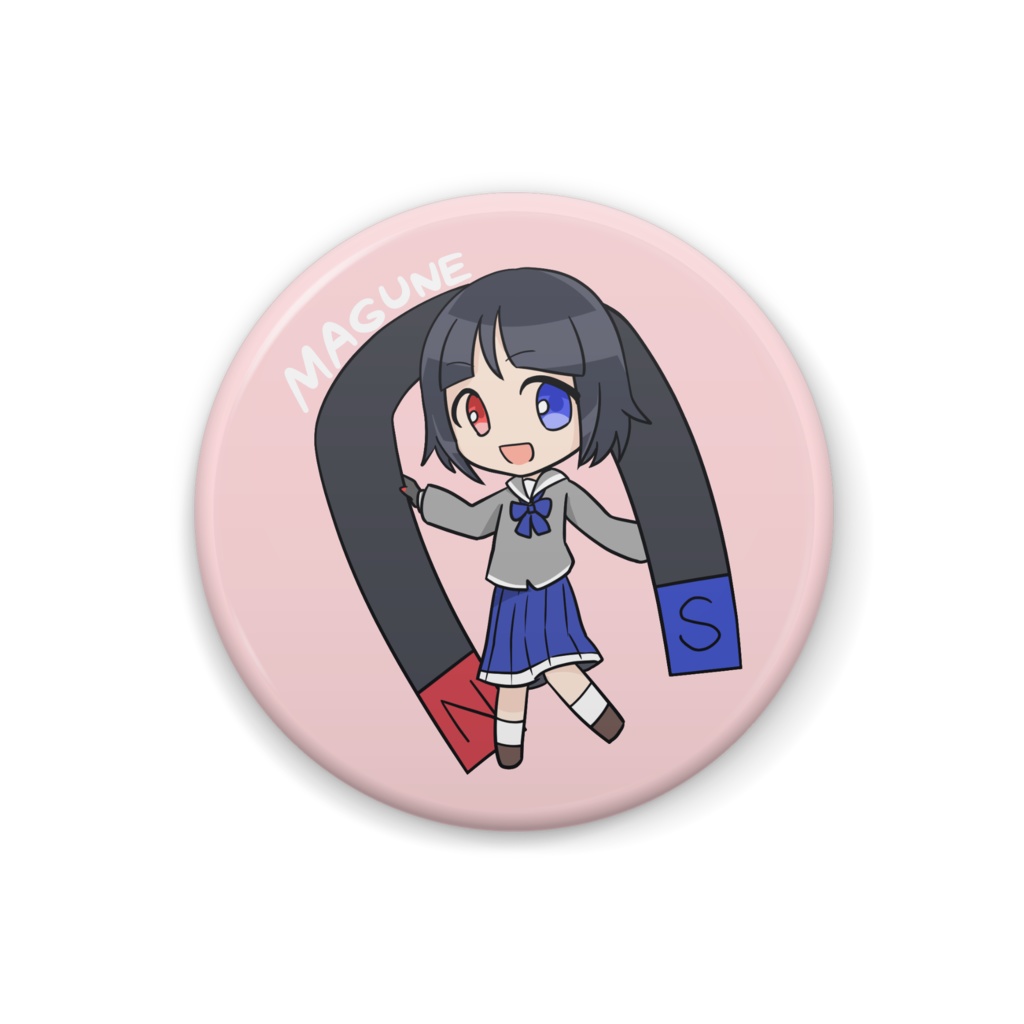 まぐね缶バッジ