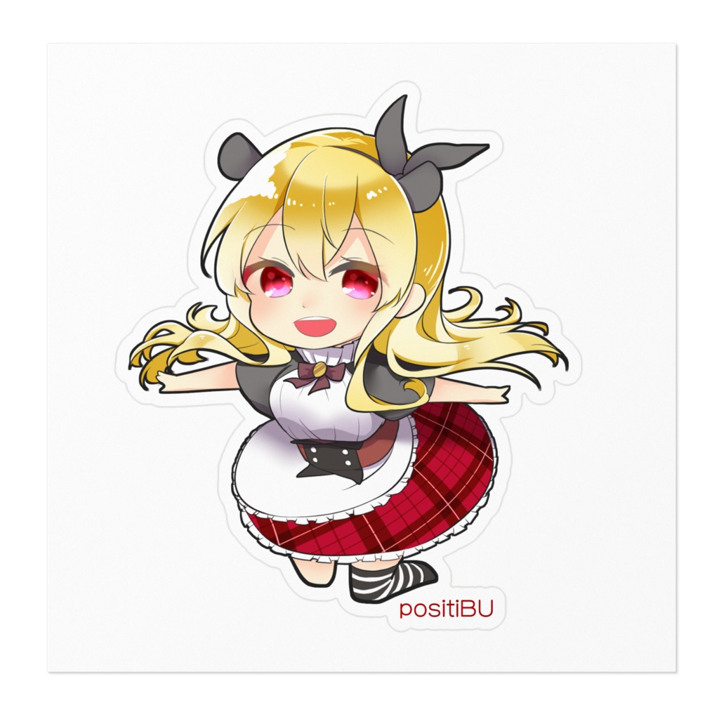 天晴☆ねずみ耳のありす部長ステッカー