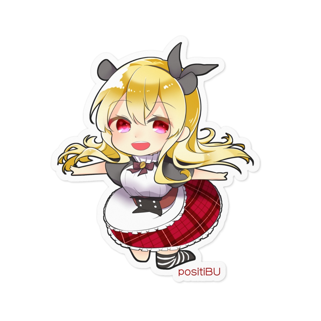 天晴☆ねずみ耳のありす部長ステッカー