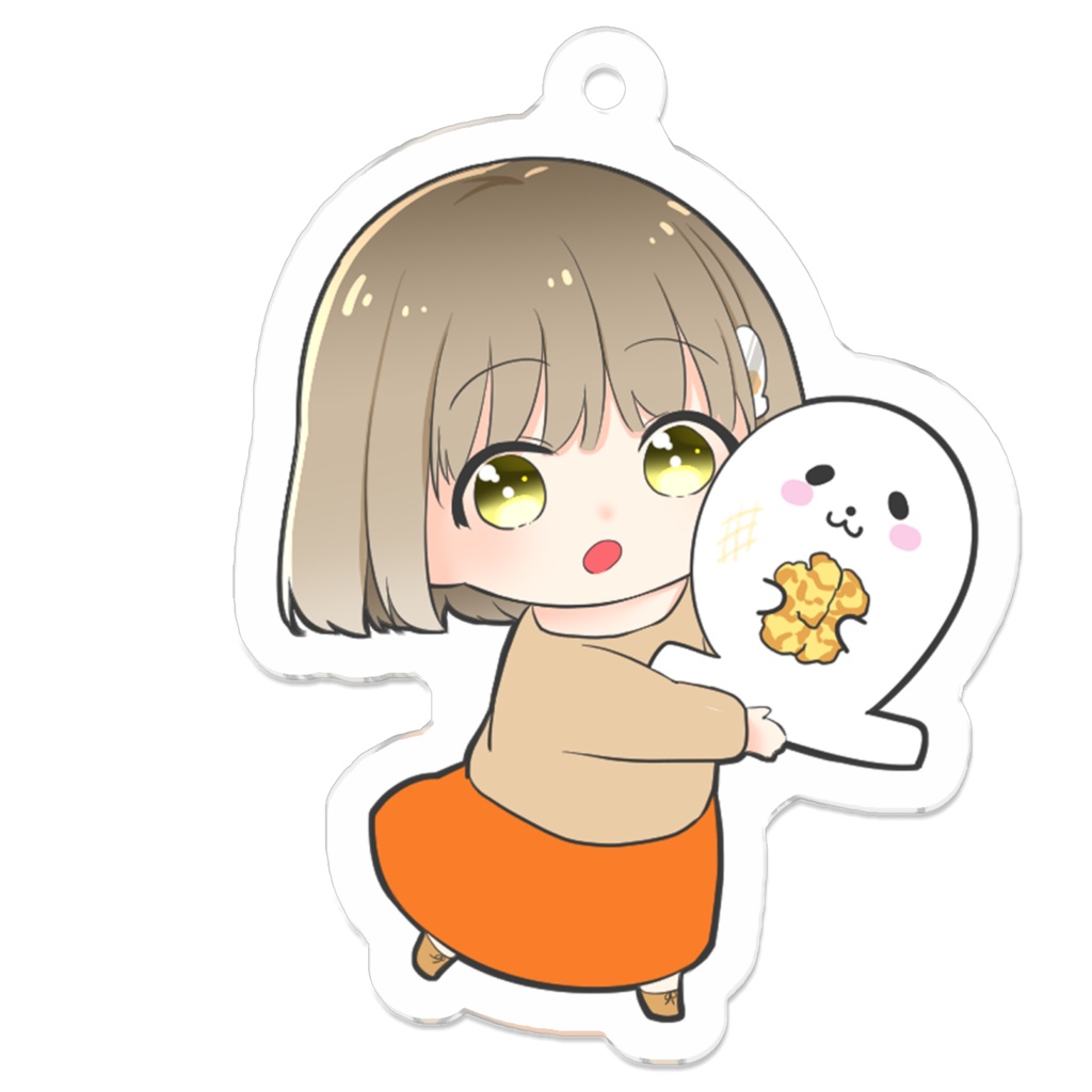 天晴☆くるみもち2020アクリルキーホルダー