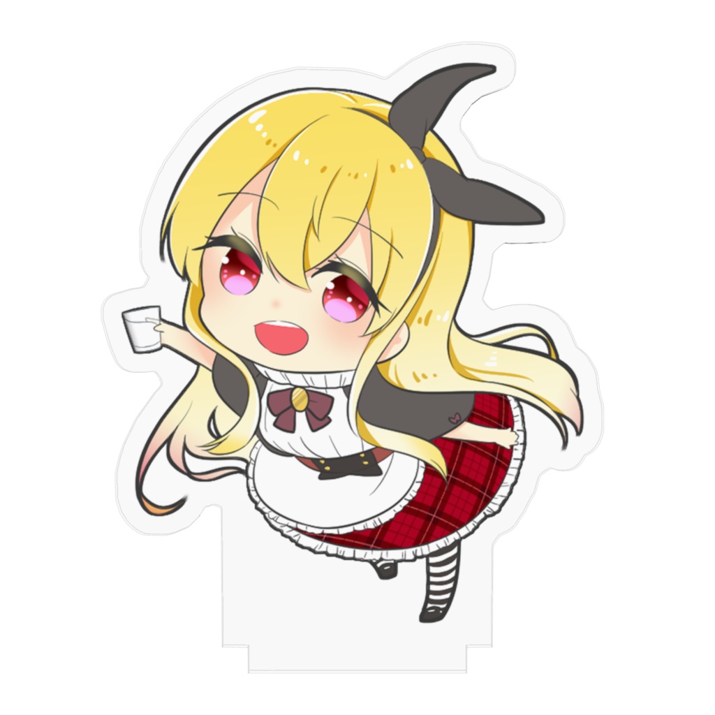 天晴☆ありす部長2020アクリルフィギュア牛乳