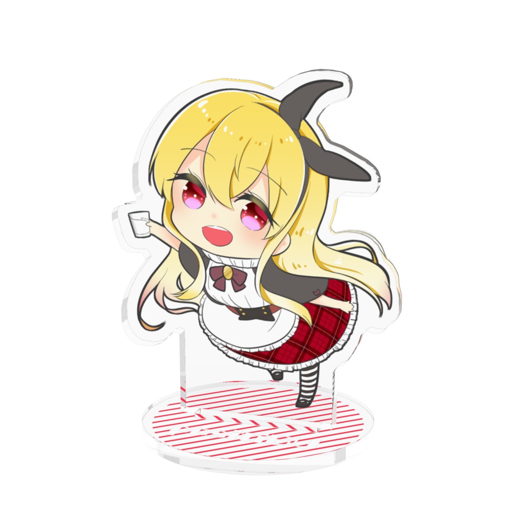 天晴☆ありす部長2020アクリルフィギュア牛乳