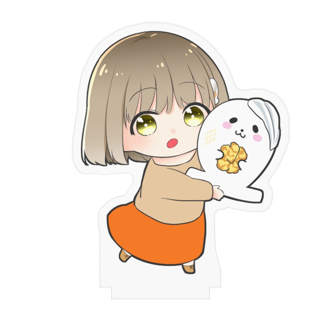 天晴☆くるみもち2020アクリルフィギュア生クリーム