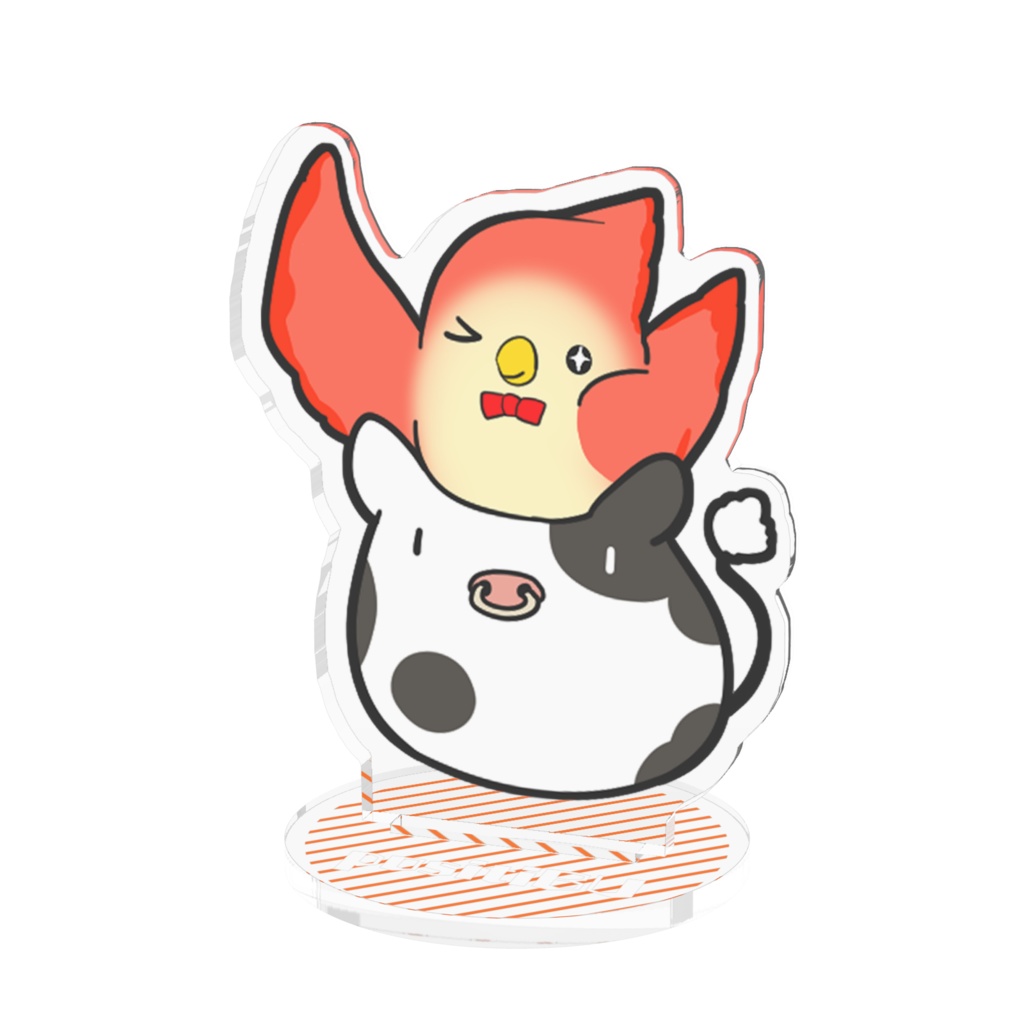  天晴☆酉井さん2020アクリルフィギュア牛