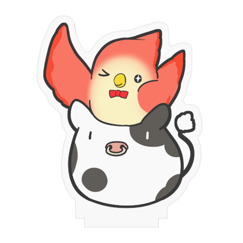 天晴☆酉井さん2020アクリルフィギュア牛