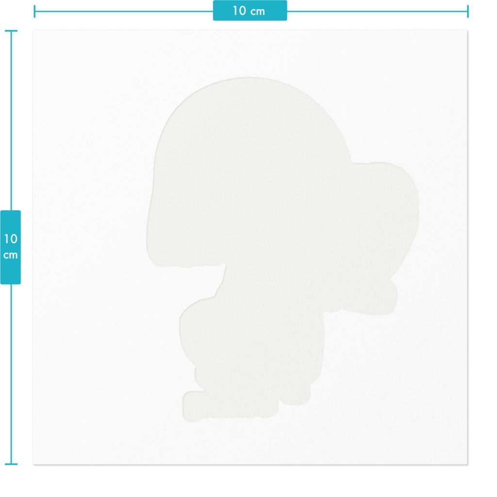 天晴☆くるみもち2020ステッカー生クリーム