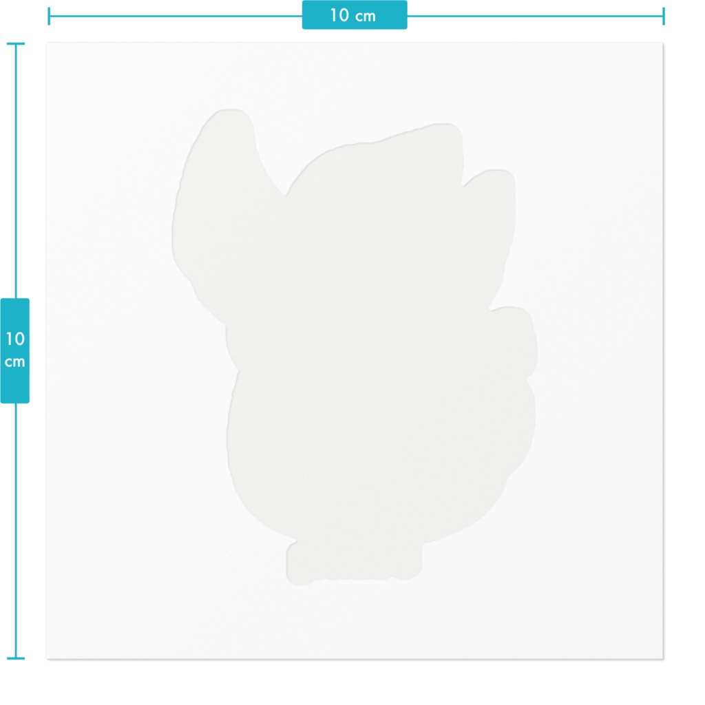 天晴☆酉井さん2020ステッカー牛