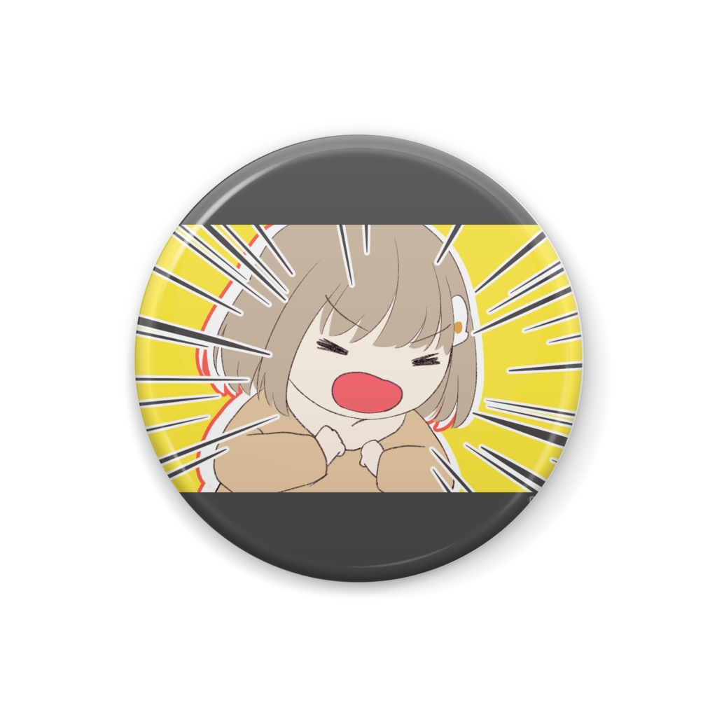 妄想百合修羅河川敷 缶バッジ シーン1