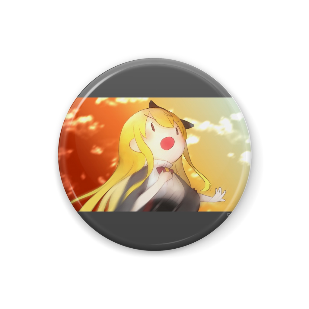 妄想百合修羅河川敷 缶バッチ シーン6