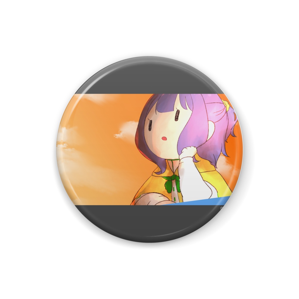 妄想百合修羅河川敷 缶バッチ シーン7