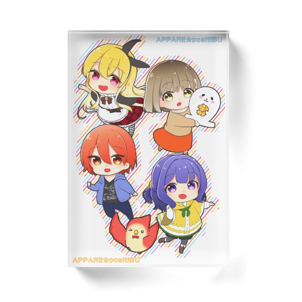 アクリルブロック 2021年(丑年)ver.