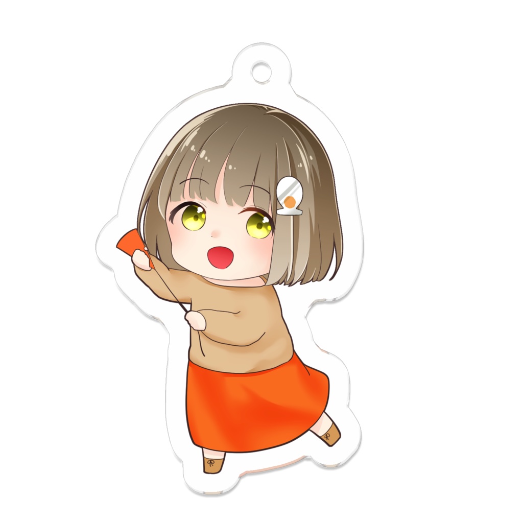 1周年記念 アクリルキーホルダー くるみもち