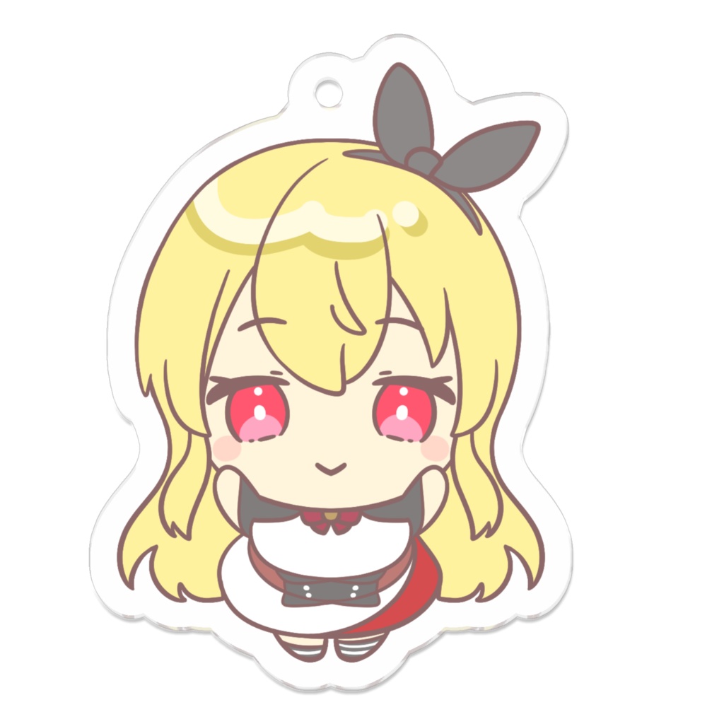 5周年記念 アクリルキーホルダー ありす(バンザイ)