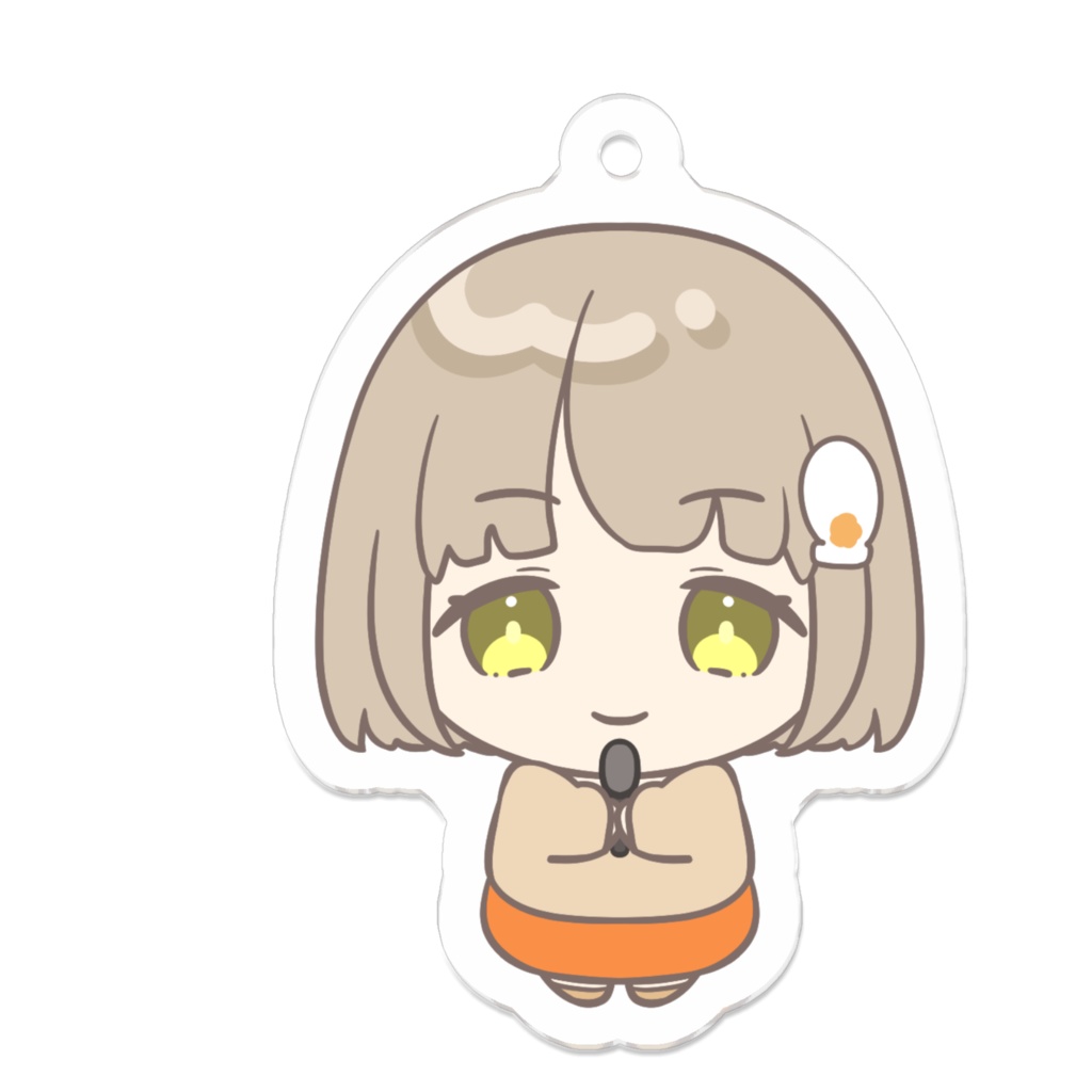 5周年記念 アクリルキーホルダー くるみもち(マイク)