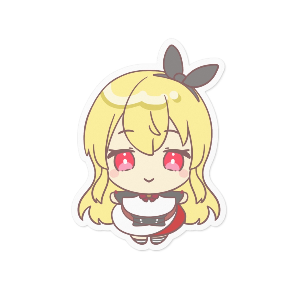 5周年記念 ステッカー ありす(笑顔)