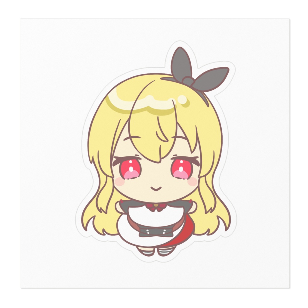 5周年記念 ステッカー ありす(笑顔)