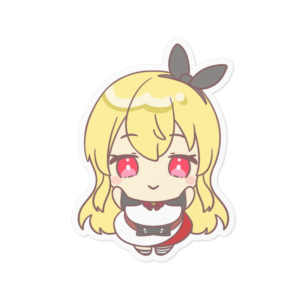 5周年記念 ステッカー ありす(バンザイ)