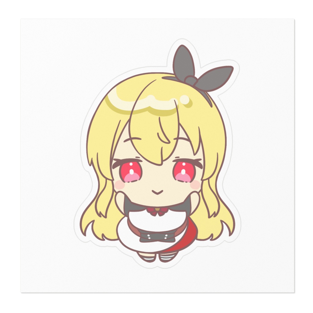 5周年記念 ステッカー ありす(バンザイ)