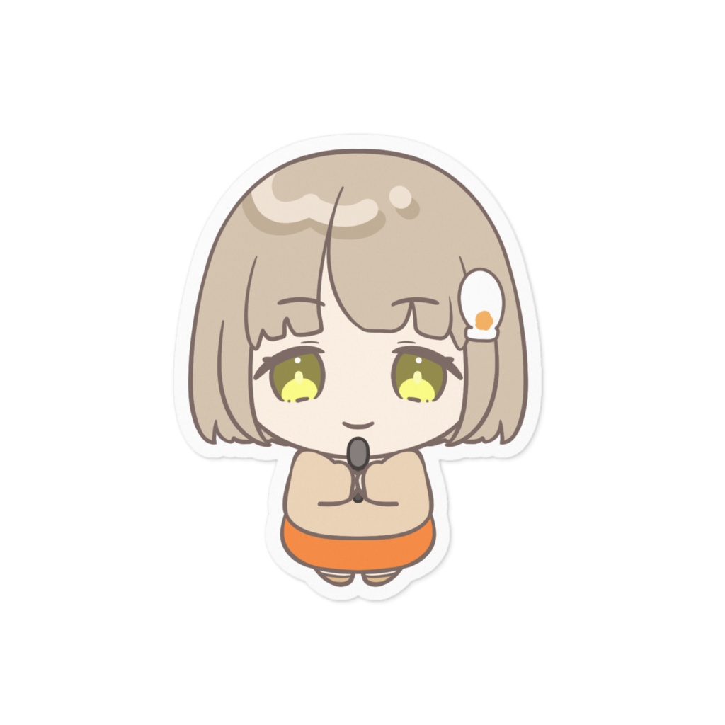 5周年記念 ステッカー くるみもち(マイク)