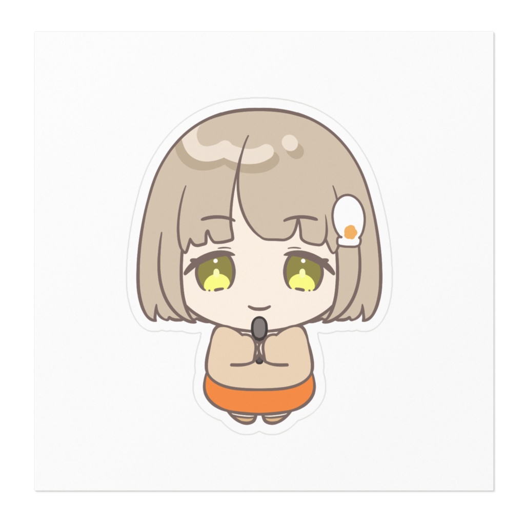 5周年記念 ステッカー くるみもち(マイク)