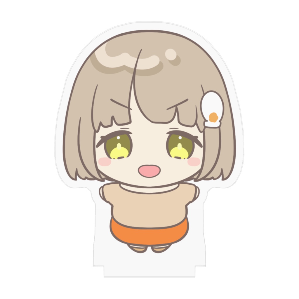 5周年記念 アクリルフィギュア くるみもち(口開け)