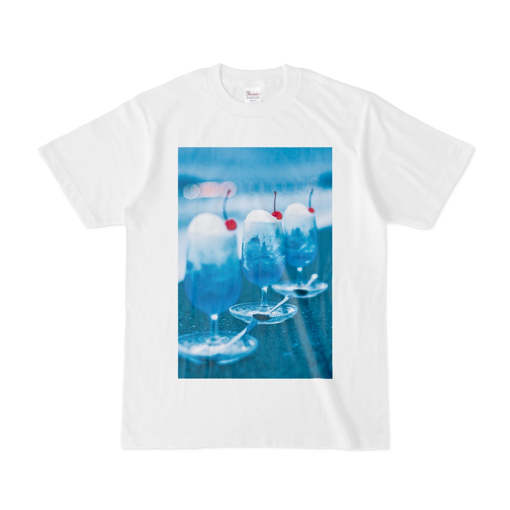 クリームソーダ会のフォトTシャツ