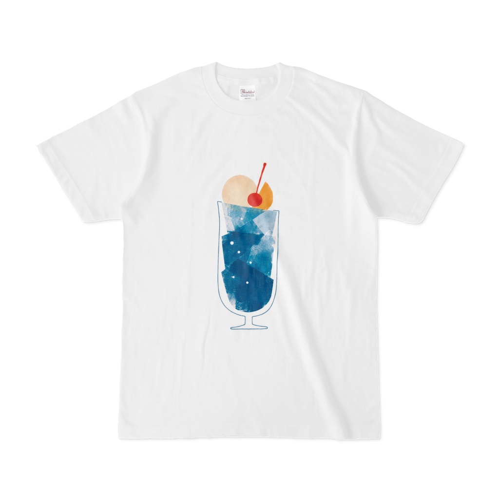 清夏のクリームソーダTシャツ