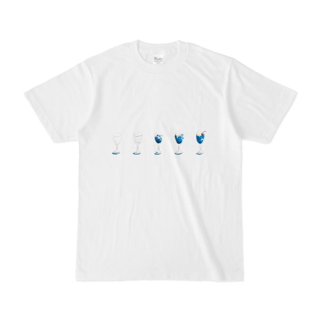 クリームソーダができるまでTシャツ