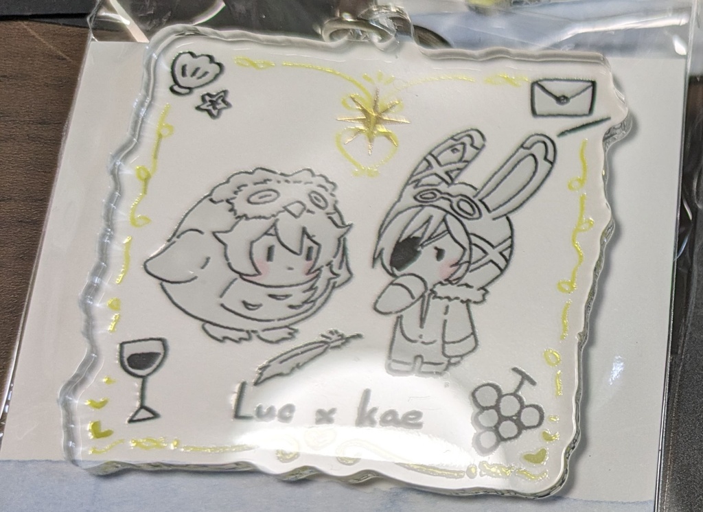 ディルガイ おうるっく×うさがい アクキー