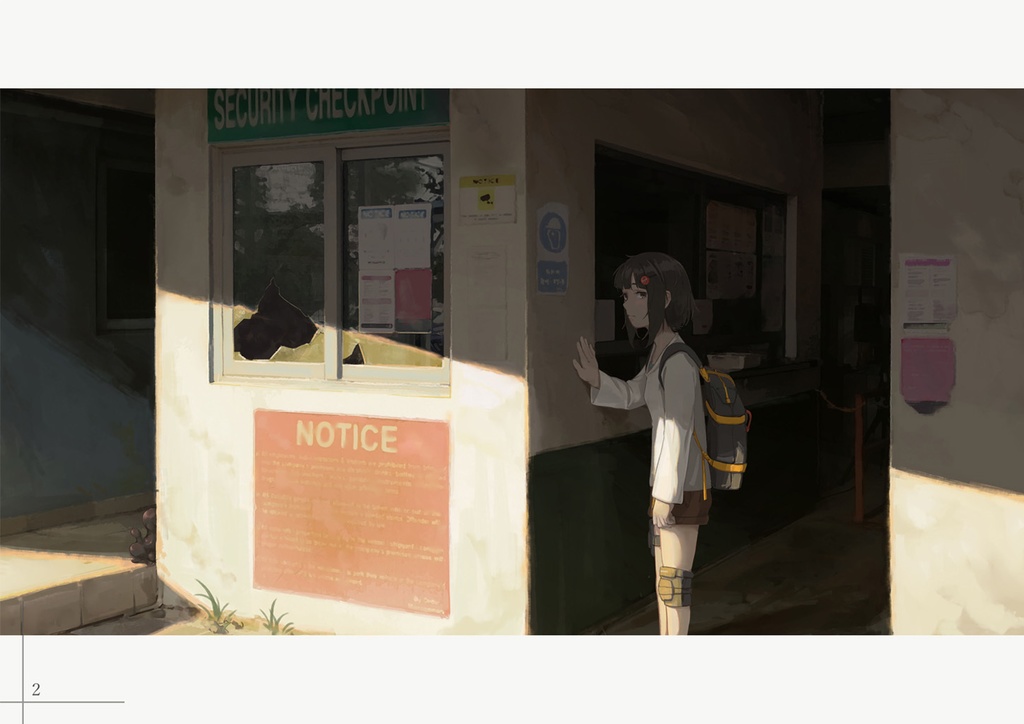 Voyage Zero:GSong オリジナルイラスト集、ボリューム0