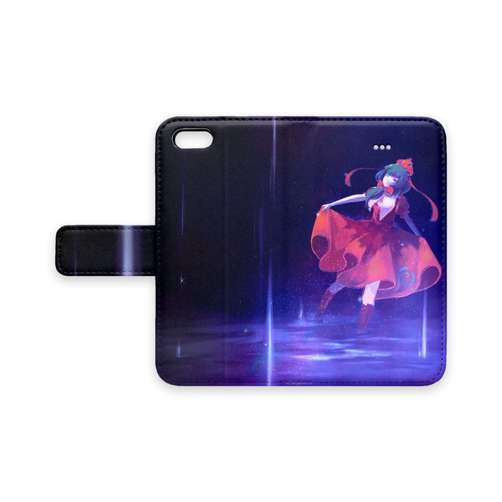 ひなちゃんiphone5ケース手帳型 Steo Haon Booth