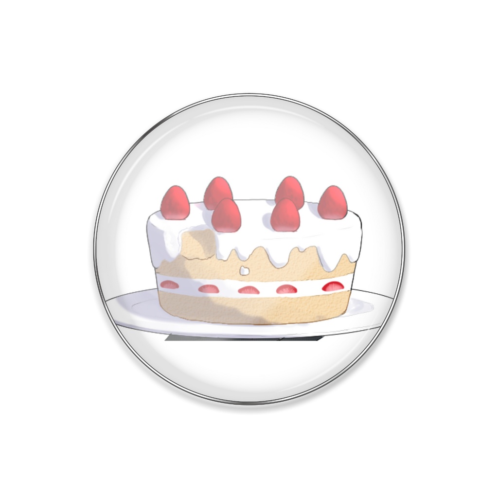 ピンバッジ🍰