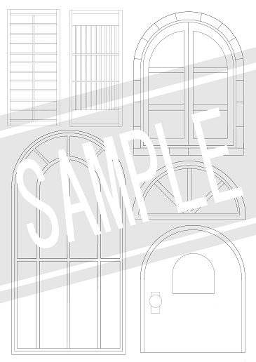 置くだけ背景「窓・床」