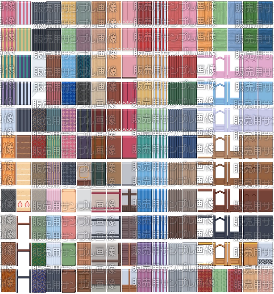 寄り抜き模様素材