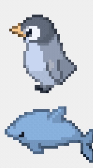 水族館の人気者アバター