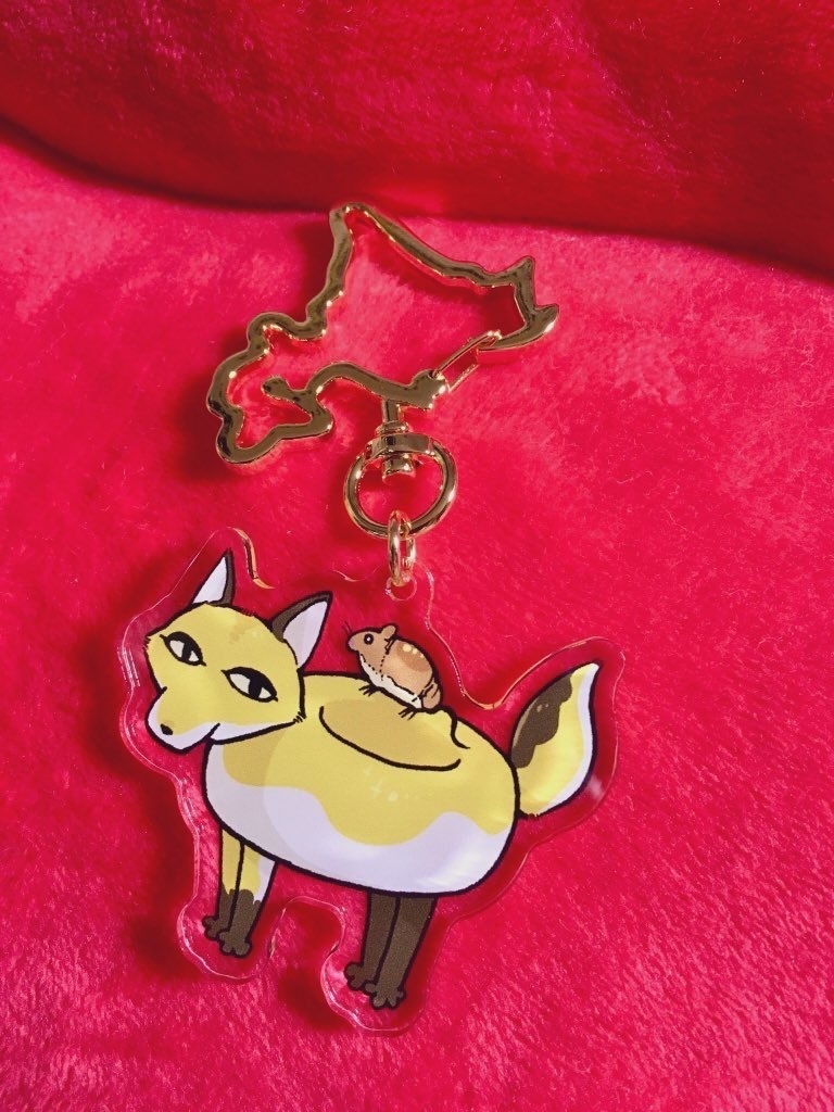 エキベちゃんアクリルキーホルダー