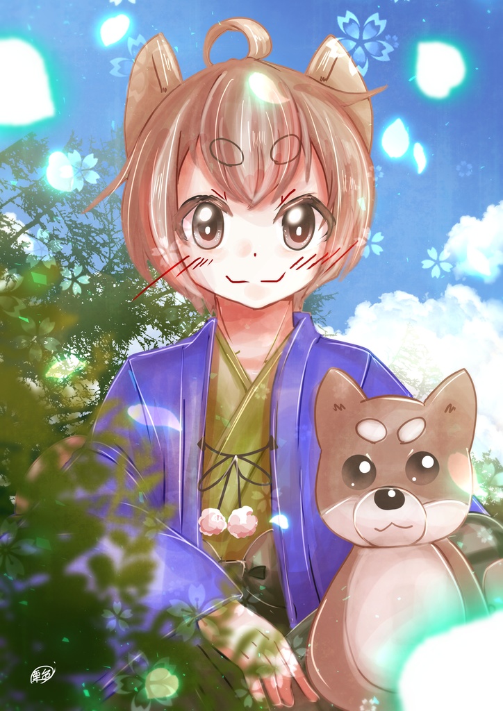 ポストカード「わんちゃんず」