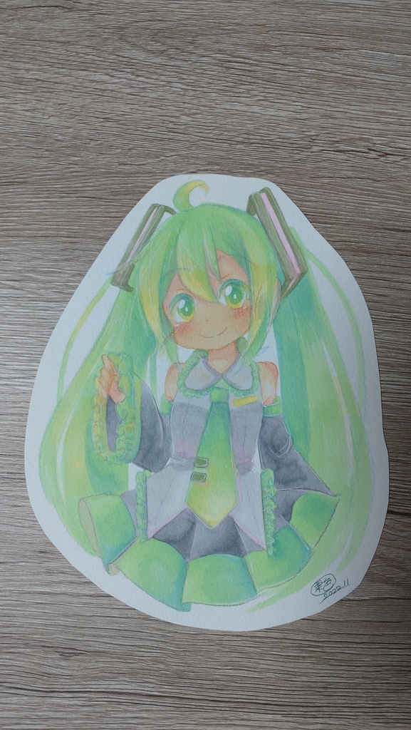 【原画】初音ミクさん